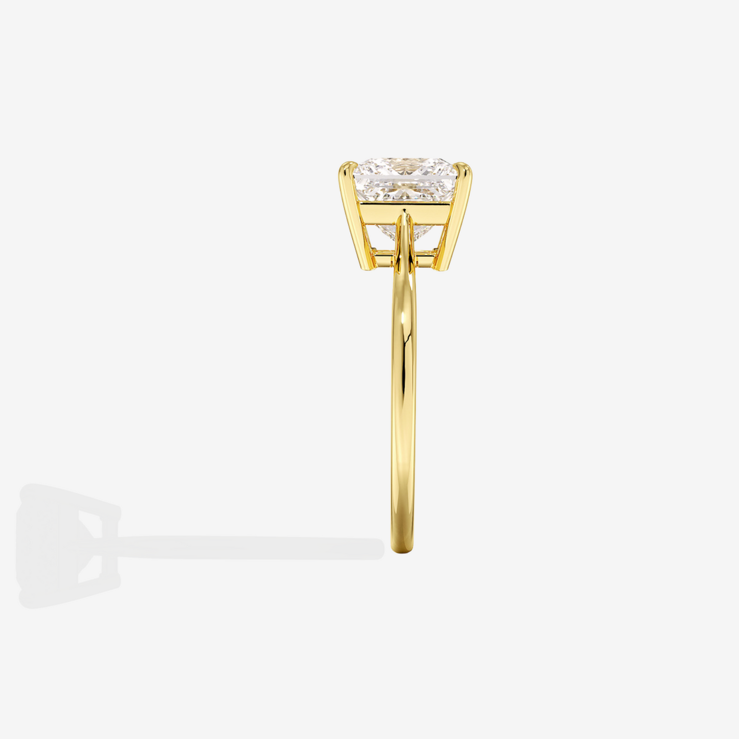 2 ct Princess Cut Ring