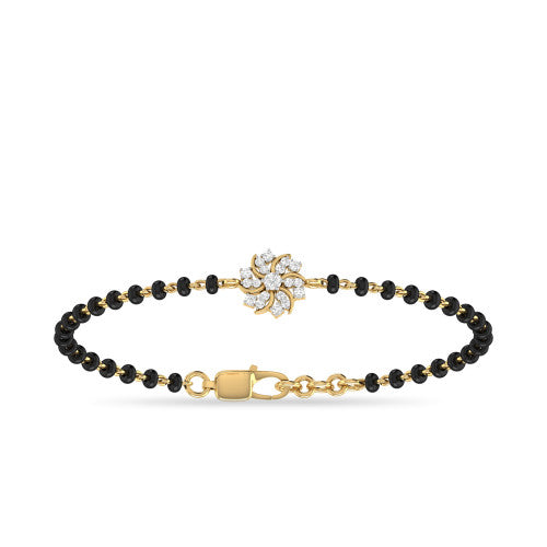 Flora Diamond Hand Mangalsutra