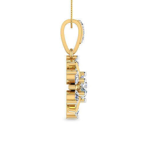 Vibrant Diamond Pendant