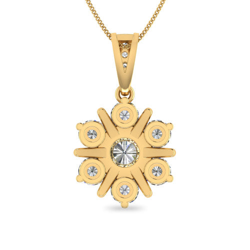 Vibrant Diamond Pendant