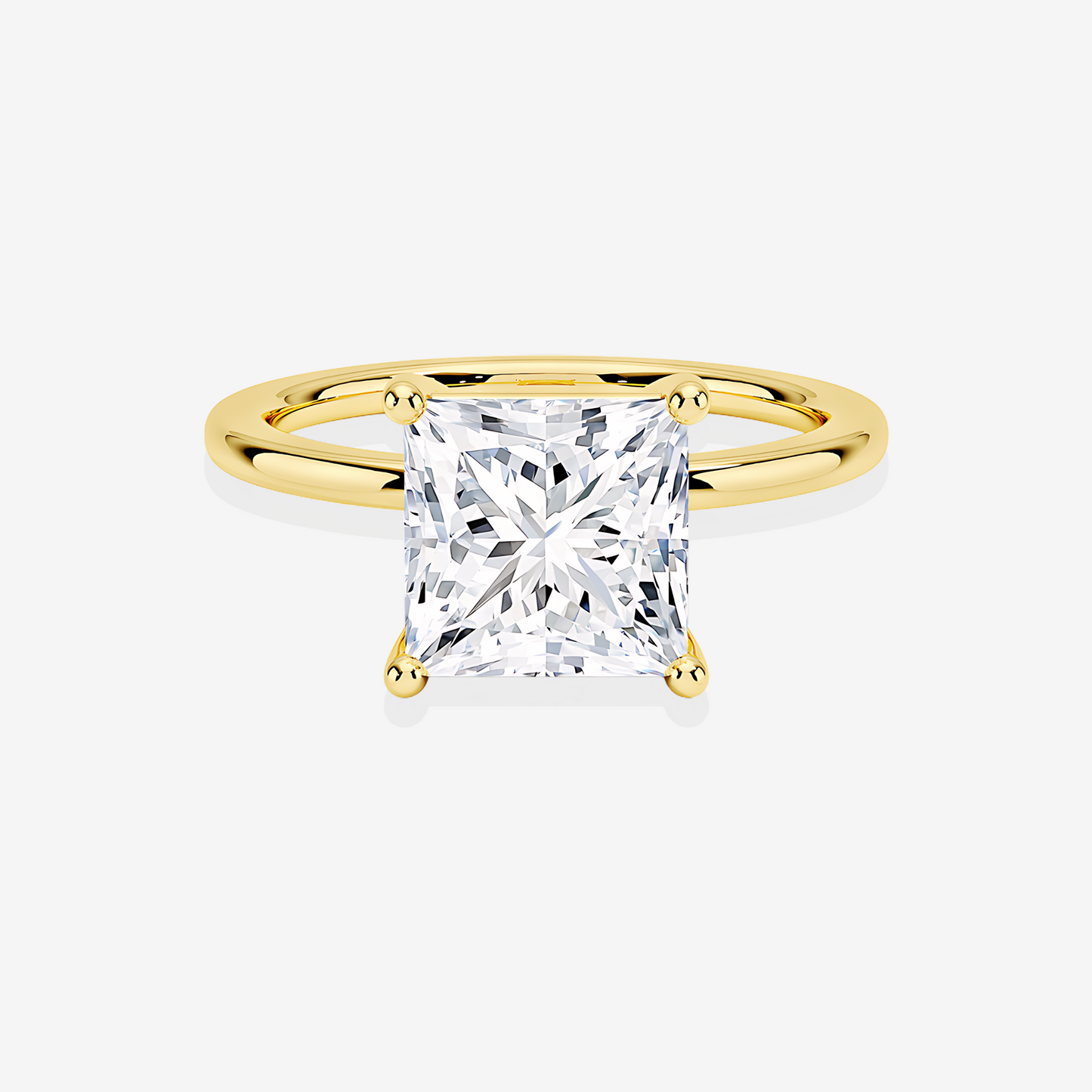 2 ct Princess Cut Ring