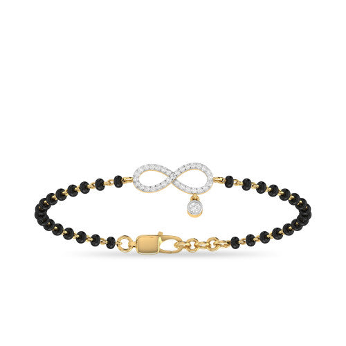 Infinity Diamond Hand Mangalsutra