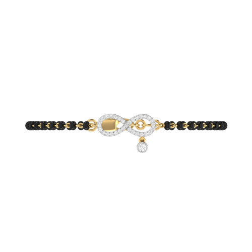 Infinity Diamond Hand Mangalsutra