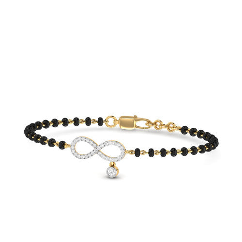 Infinity Diamond Hand Mangalsutra