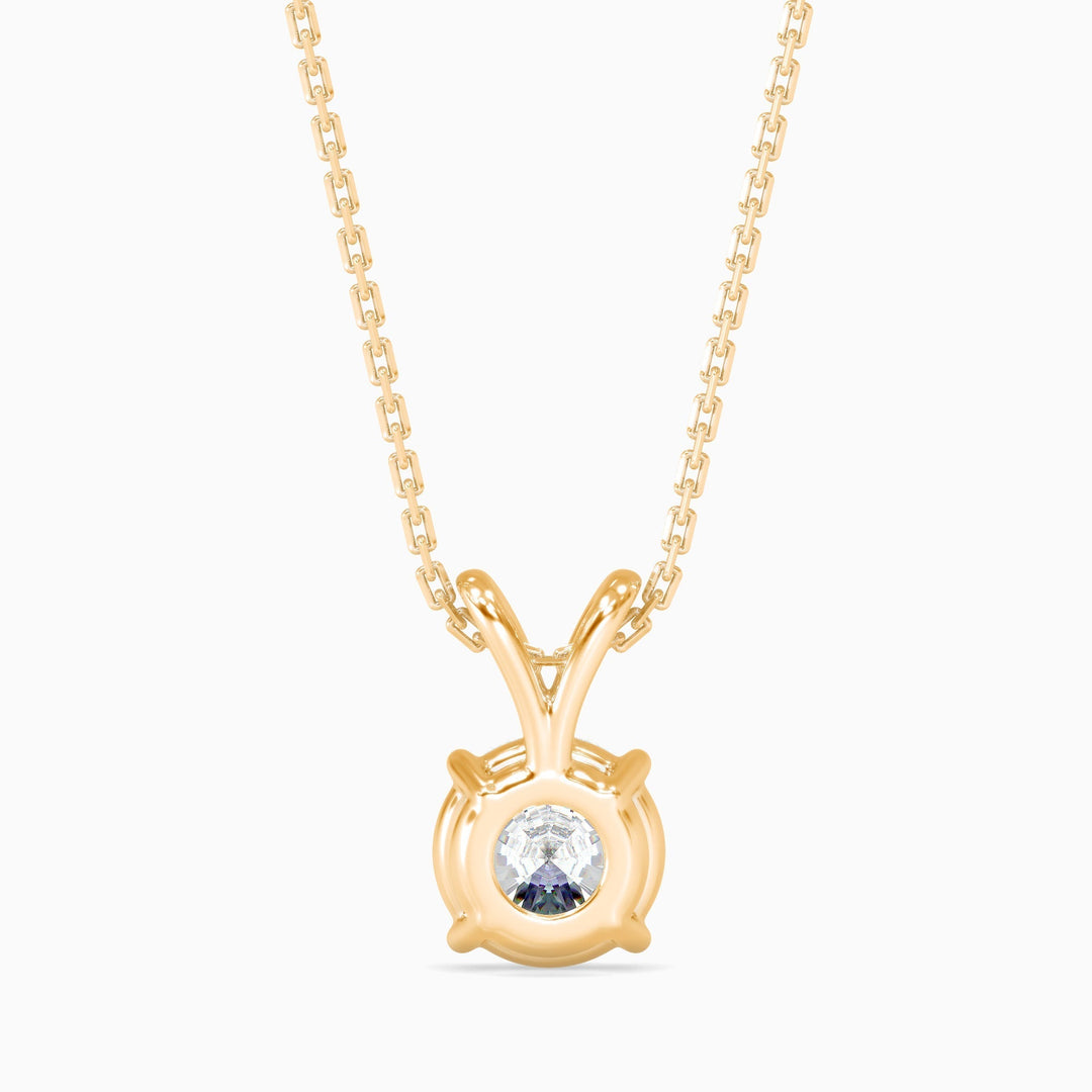 1 ct Solitaire Pendant (4 prongs)