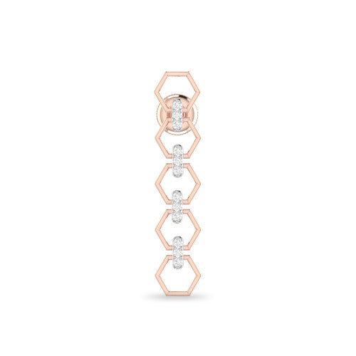 Dangle Diamond Earrings