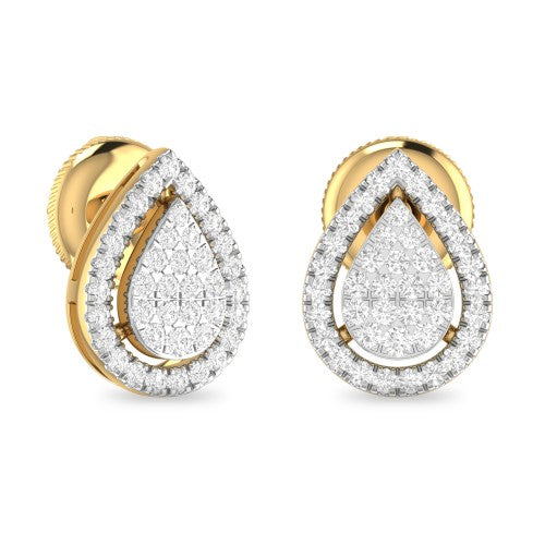 Vibrant Diamond Earrings