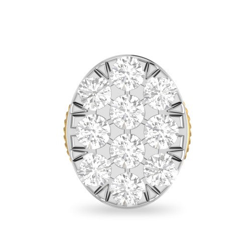 Cluster Diamond Earrings