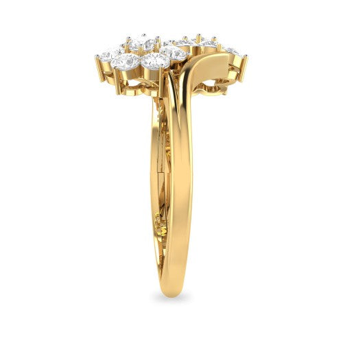 Cascade Diamond Ring