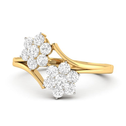 Cascade Diamond Ring