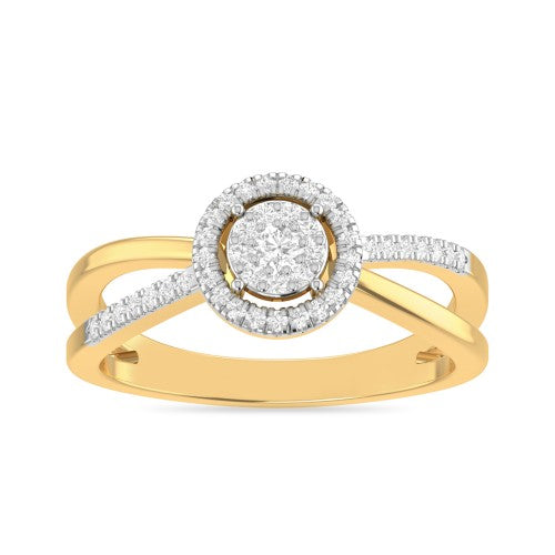 Orbiculer Diamond Ring