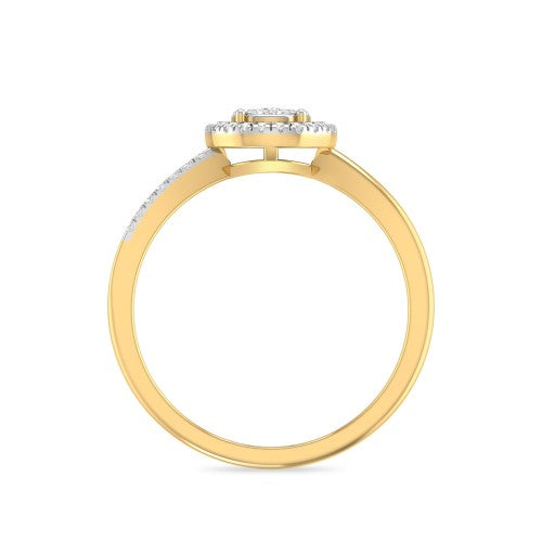 Orbiculer Diamond Ring