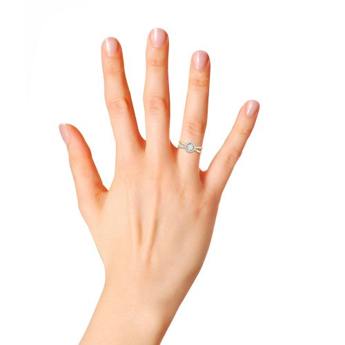 Orbiculer Diamond Ring