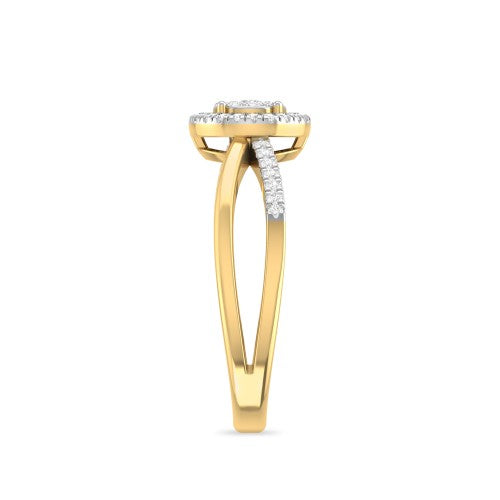 Orbiculer Diamond Ring