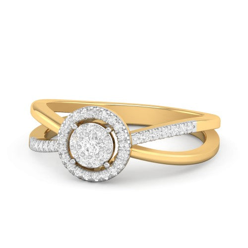 Orbiculer Diamond Ring