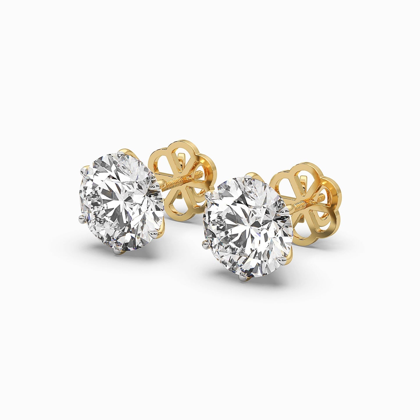 1 ct Solitaire Pendant Set with 18 kt Chain