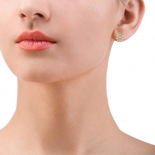 Vine Diamond Earrings