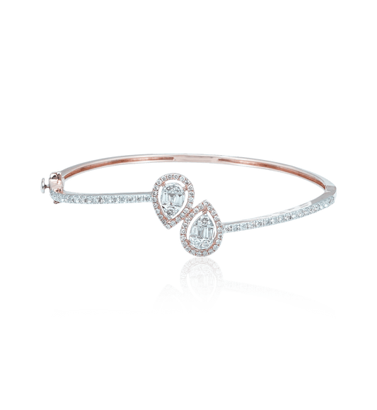 Pear Diamond Bracelet