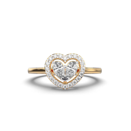 Heart Diamond Ring
