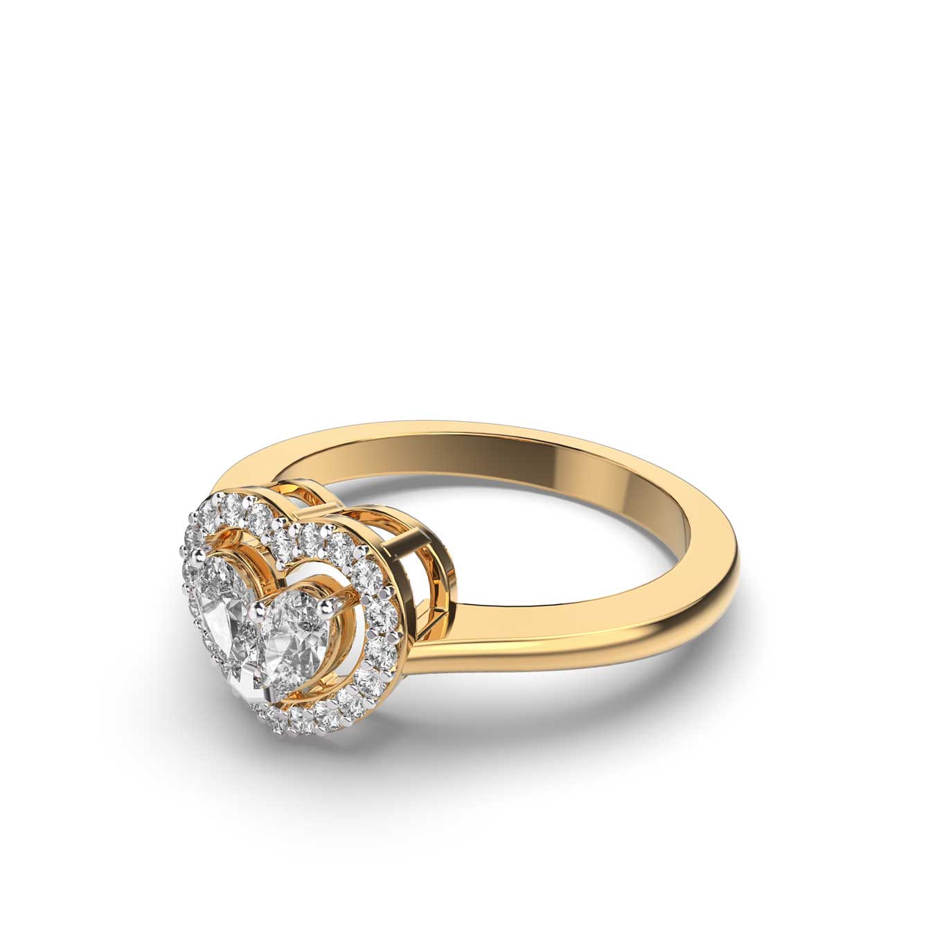 Heart Diamond Ring