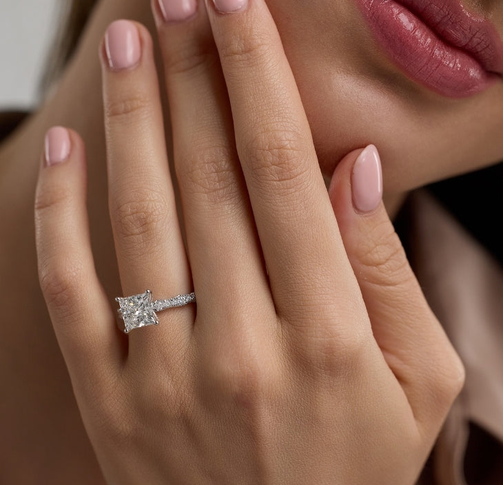 3 ct Princess Cut Ring