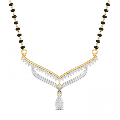 Divine Diamond Mangalsutra