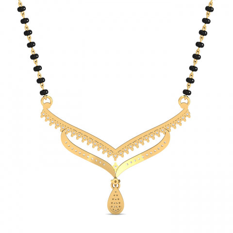 Divine Diamond Mangalsutra