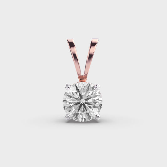0.50 ct Solitaire Pendant