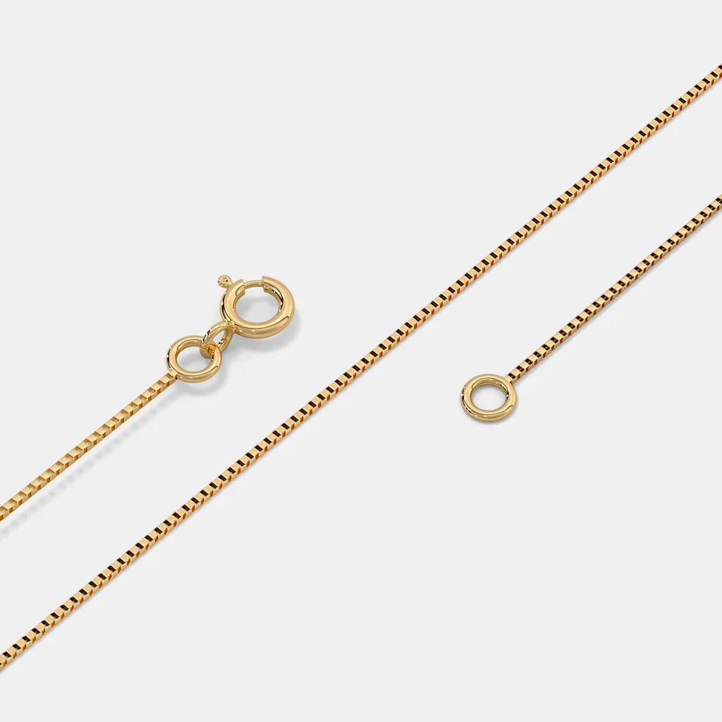 Italian Chain for Solitaire Pendants