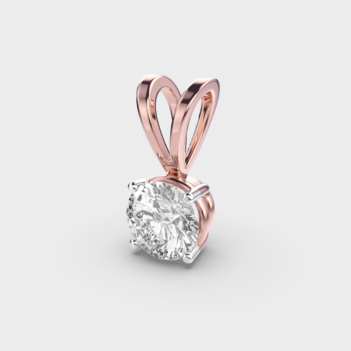 0.50 ct Solitaire Pendant