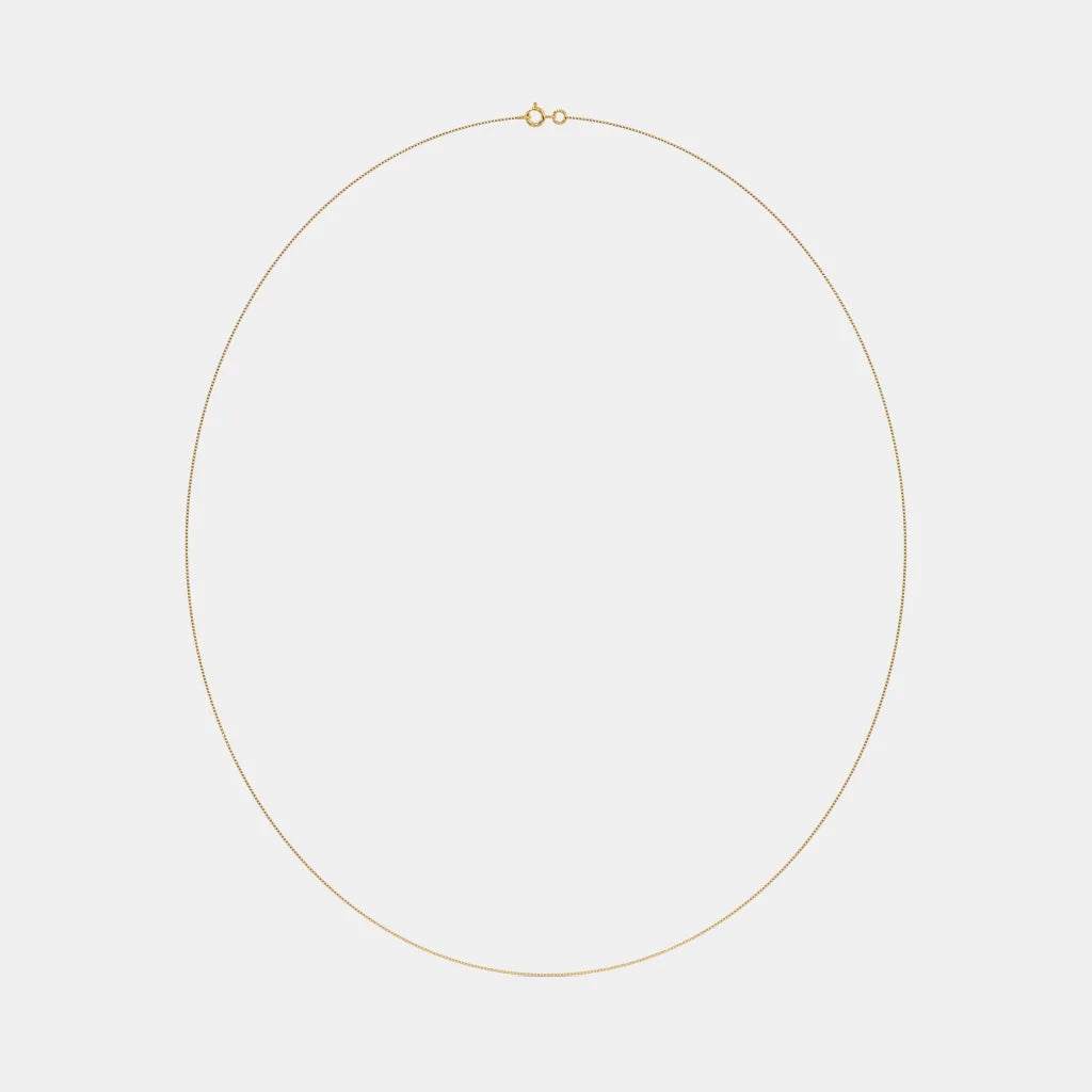 Italian Chain for Solitaire Pendants