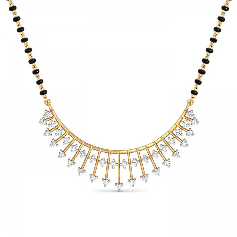 Blissful Diamond Mangalsutra