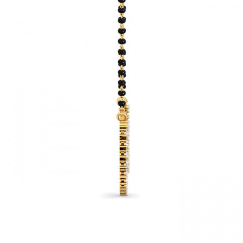 Blissful Diamond Mangalsutra