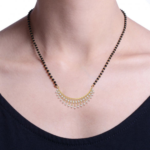 Blissful Diamond Mangalsutra